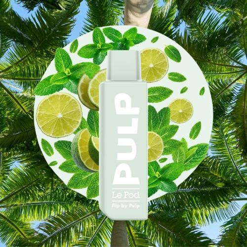 Pod pré-rempli flip pulp