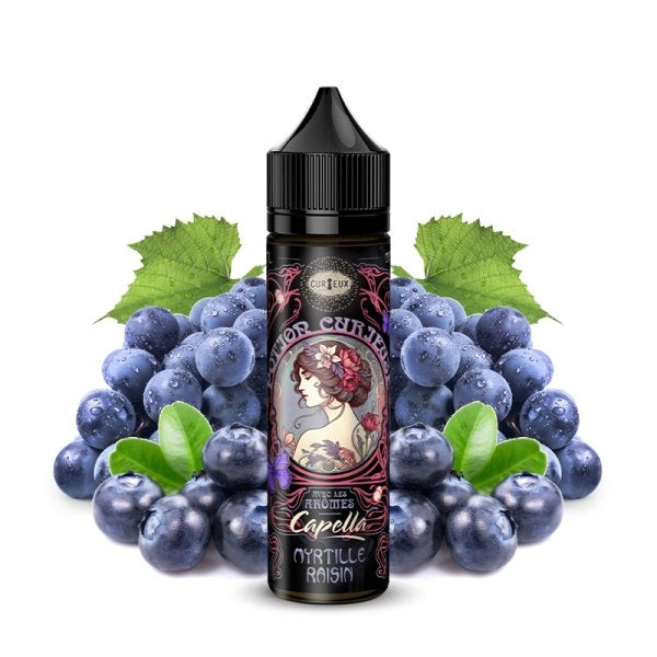 Myrtille Raisin 0mg 50ml - Les Potions Curieuses by Curieux