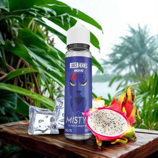Mistyk 0mg 50ml - Liquideo Juice Heroes