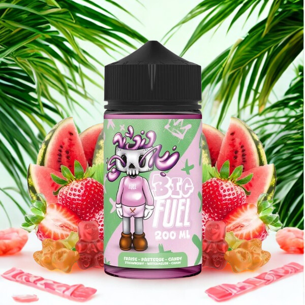 Fraise Pastèque Candy 0mg 200ml - Big Fuel by Maison Fuel