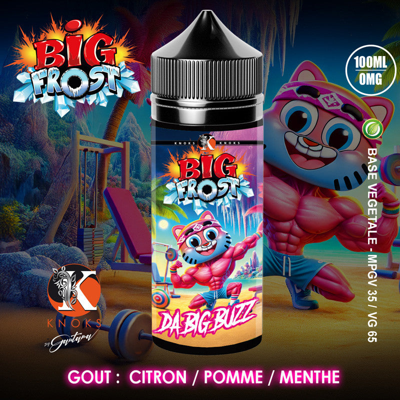 Da Big Buzz 100ml Big Frost - Knoks +4 boosters offerts