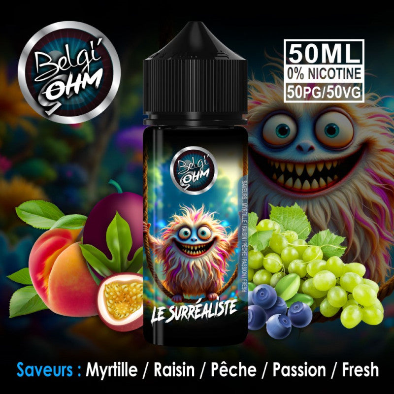 Le Surréaliste 50ml - Belgi'Ohm