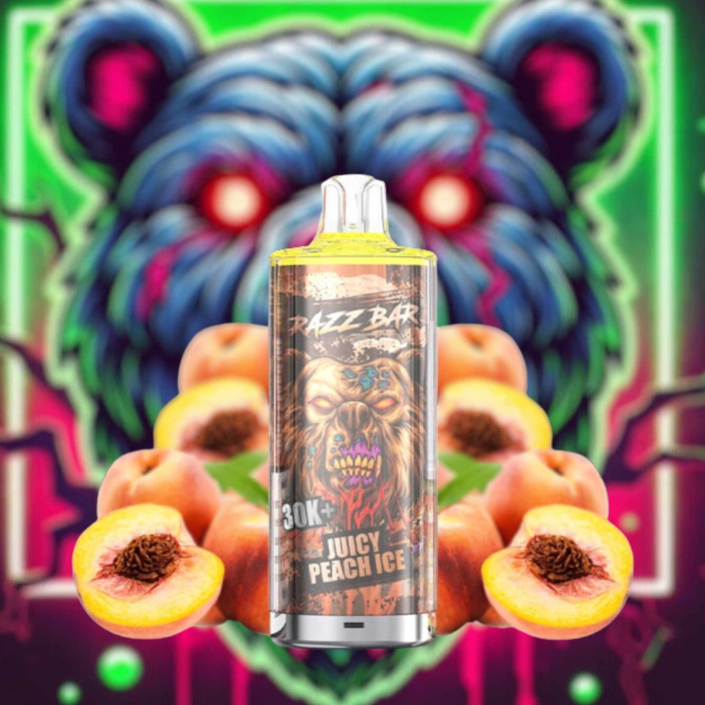 Gamme Puff 30K 650mAh 20+2ml / 2% - RazzBar