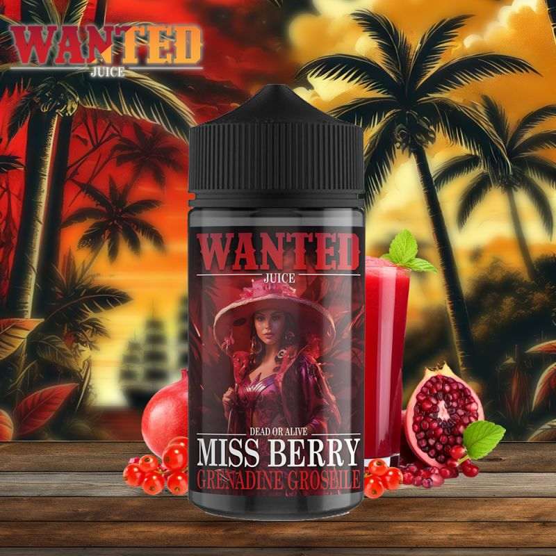Miss Berry 0mg 200ml - Wanted Juice