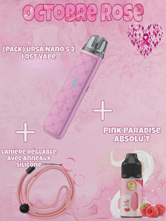 Coffret 5 ursa nano s2 /lanière cou /CONCENTRÉ PINK PARADISE