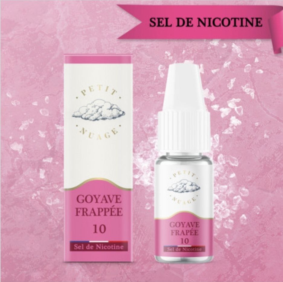 Goyave Frappée Nic Salts 10ml - Petit Nuage
