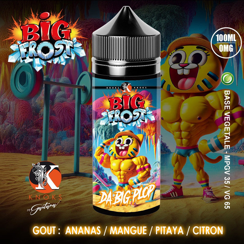 Da Big Plop 100ml Big Frost - Knoks + 4 boosters offerts