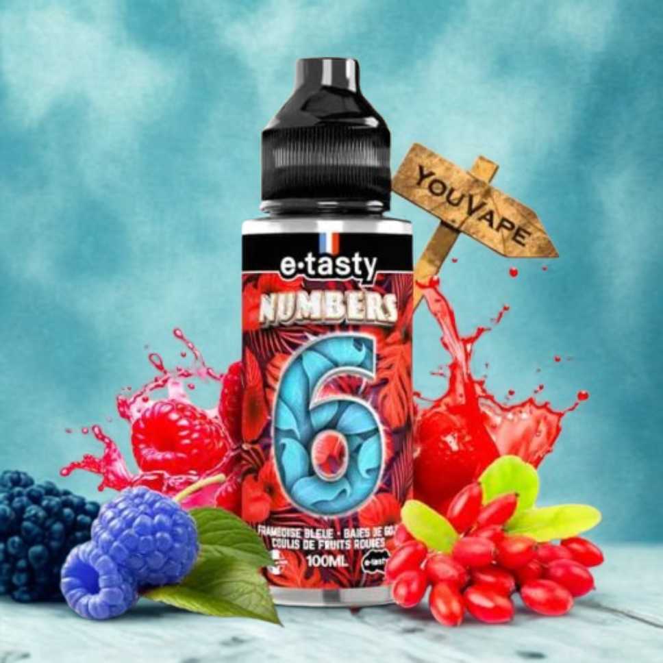 Numbers 6 100ml Numbers - e.Tasty