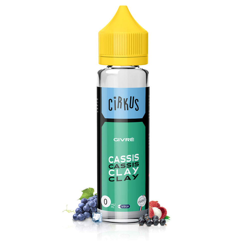 50ml - Cirkus
Cirkus
E-liquideCassis Clay 50ml