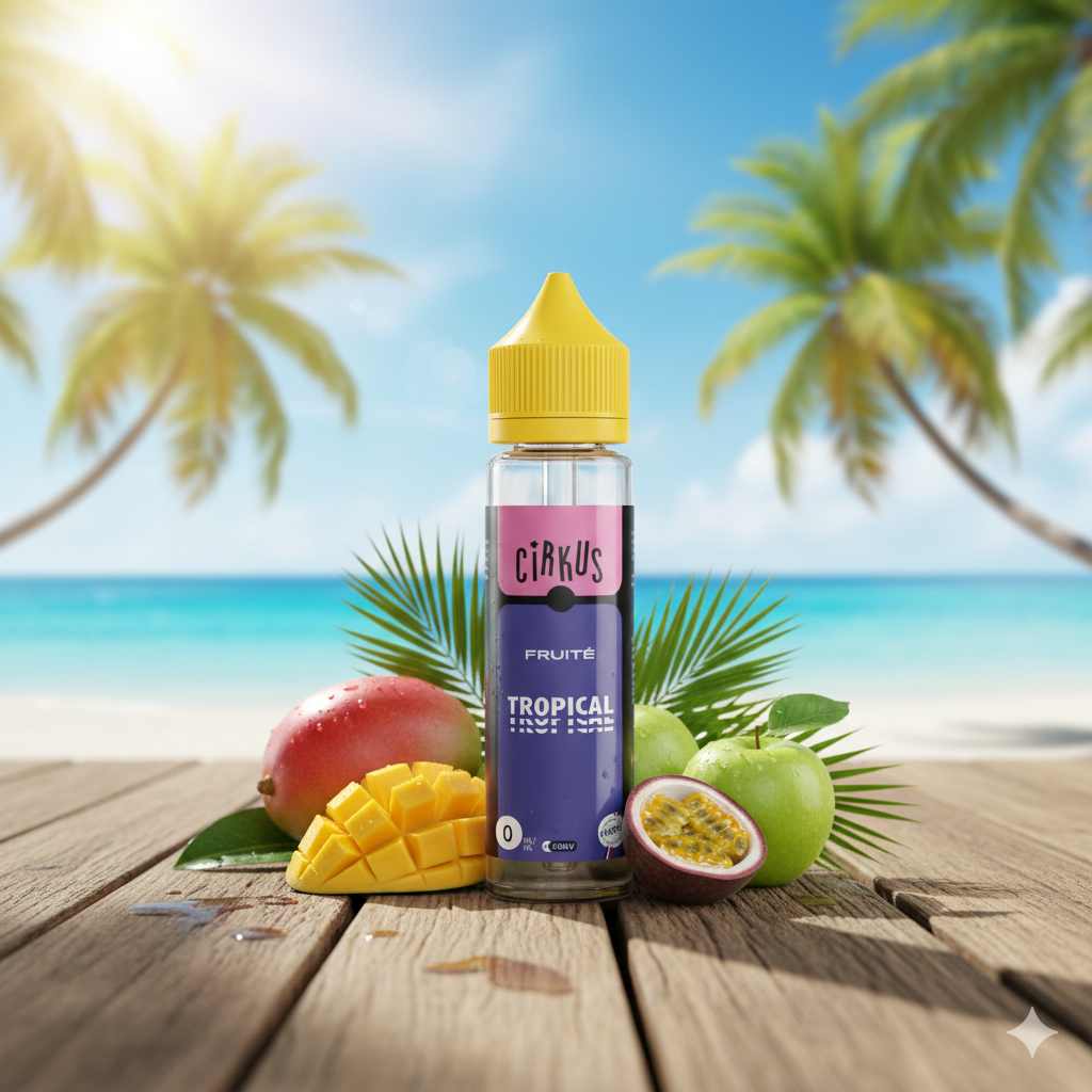Cirkus
E-liquideTropical 50ml