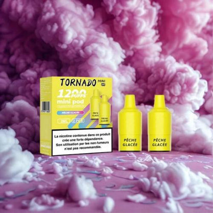 Pack de 2 Pods Tornado Mini 2ml 20mg Fumot