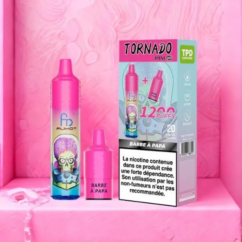 Kit Tornado Mini 1200 Puffs (+ 2 Pods 2ml 20mg) Fumot