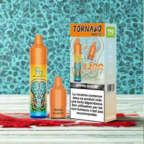 Kit Tornado Mini 1200 Puffs (+ 2 Pods 2ml 20mg) Fumot