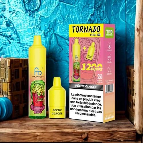 Kit Tornado Mini 1200 Puffs (+ 2 Pods 2ml 20mg) Fumot