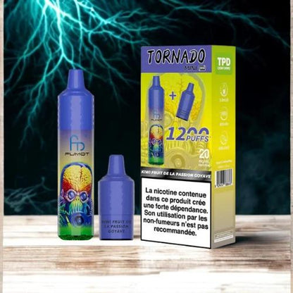 Kit Tornado Mini 1200 Puffs (+ 2 Pods 2ml 20mg) Fumot