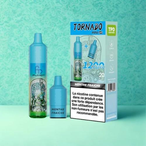 Kit Tornado Mini 1200 Puffs (+ 2 Pods 2ml 20mg) Fumot