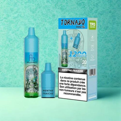 Kit Tornado Mini 1200 Puffs (+ 2 Pods 2ml 20mg) Fumot