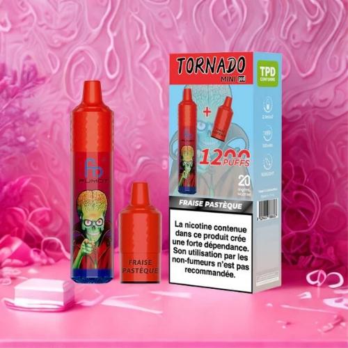 Kit Tornado Mini 1200 Puffs (+ 2 Pods 2ml 20mg) Fumot