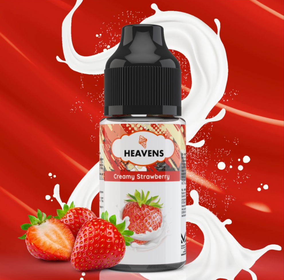 Concentré Creamy Strawberry 30ml - Heavens by Vape Maker