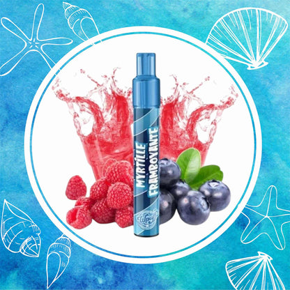 Starter Kit 800 Puffs 9mg et 17 mg (1pc) - Wpuff 2.0 by Liquideo