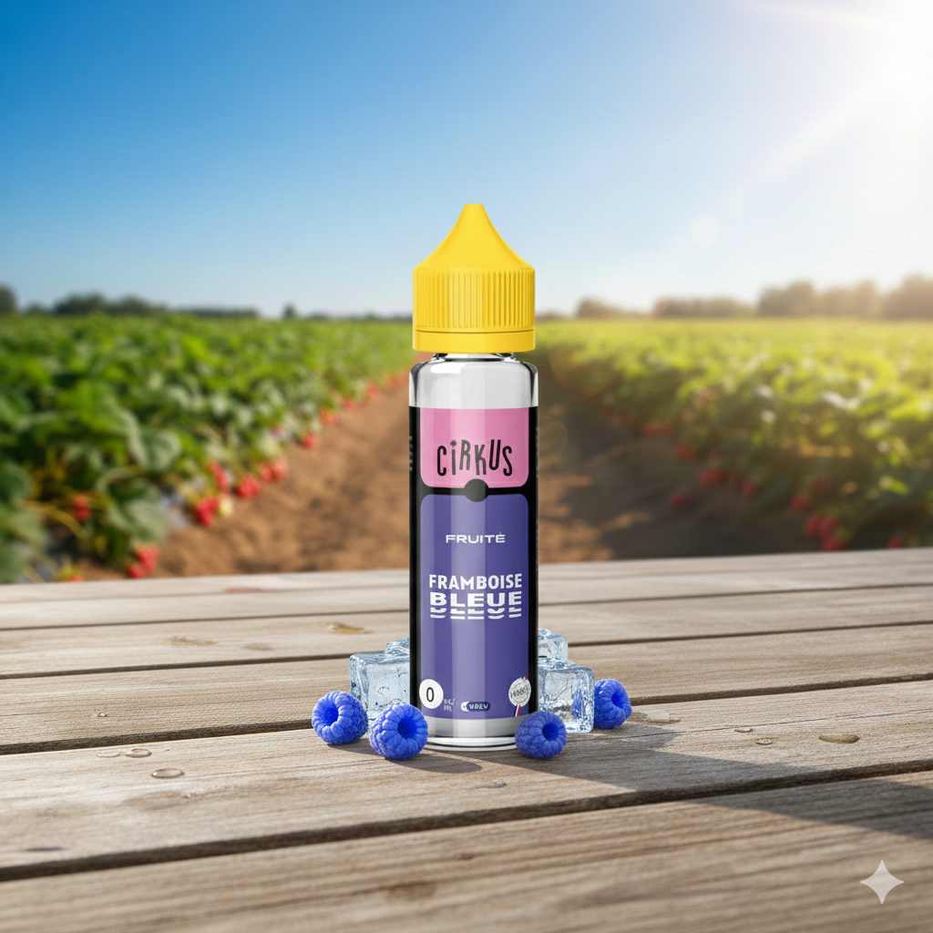 Cirkus
E-liquideFramboise Bleue 50ml