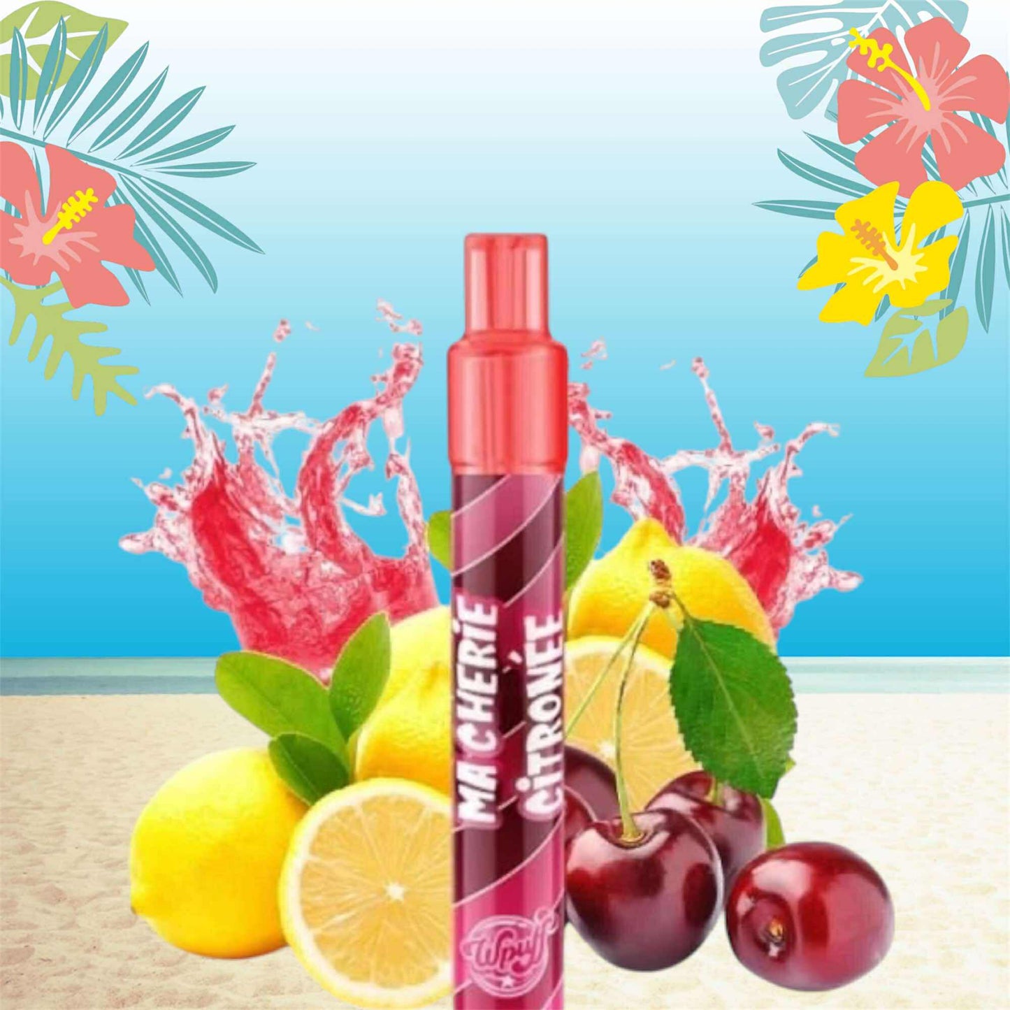 Starter Kit 800 Puffs 9mg et 17 mg (1pc) - Wpuff 2.0 by Liquideo