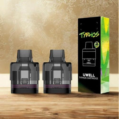 Cartouches Typhos 0.3/0.6/0.8ohm 6ml (2pcs) - Uwell