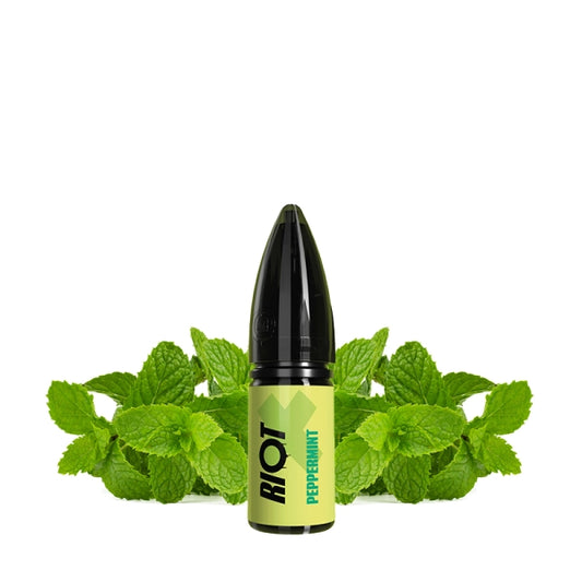 Peppermint Nic Salts 10ml - Riot X by Riot