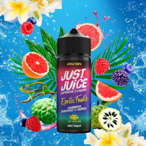 Cherimoya Pamplemousse et Baies 100ml - Just Juice