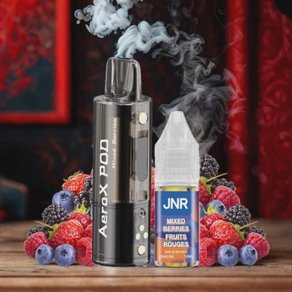 Cartouche Aero X 2ml + E-liquide 10ml 2% (1pc) - JNR