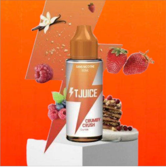 Crumby Crush 0mg 100ml - T-Juice