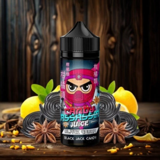 Black Cobra 0mg 100ml - Candy Assassin Juice by Fantasi