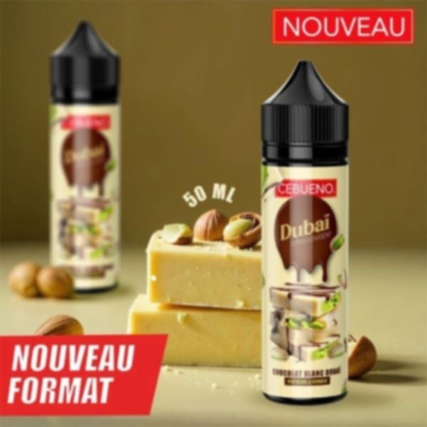 Dubaï Chocovape White50ml cebueno