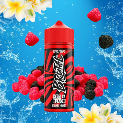 Red & Black 100ml - Brutal by Just Juice