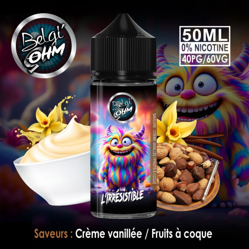 L'Irrésistible 50ml - Belgi'Ohm