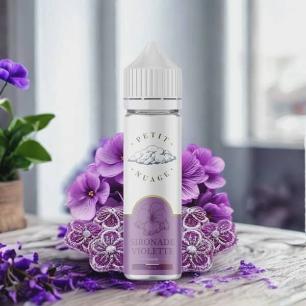 Sironade Violette 0mg 50ml - Petit Nuage