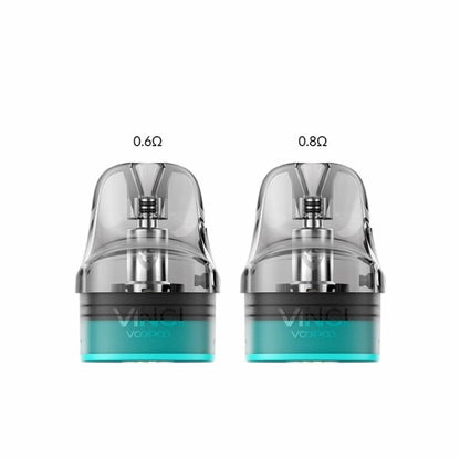 Cartouches Vinci S 0.6/0.8Ω 4.5ml (2pcs) - Voopoo