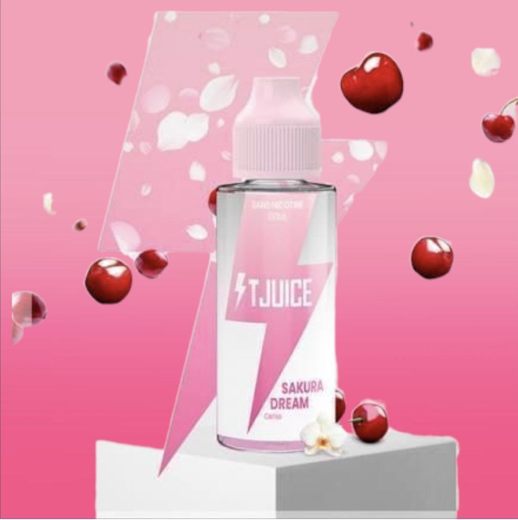 Sakura Dream 0mg 100ml - T-Juice