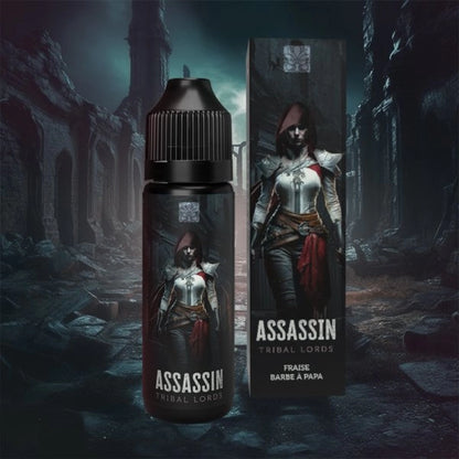 Assassin (Barbe à Papa à La Fraise) 0mg 50ml - Tribal Lords by Tribal Force
