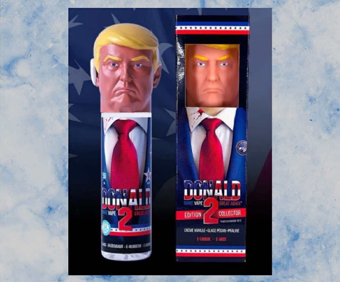 E liquide Donald 2 Edition Collector Vape Party 50ml by Swoke