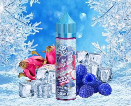 Framboise Bleue Pitaya 0mg 50ml - Ice Cool by Liquidarom