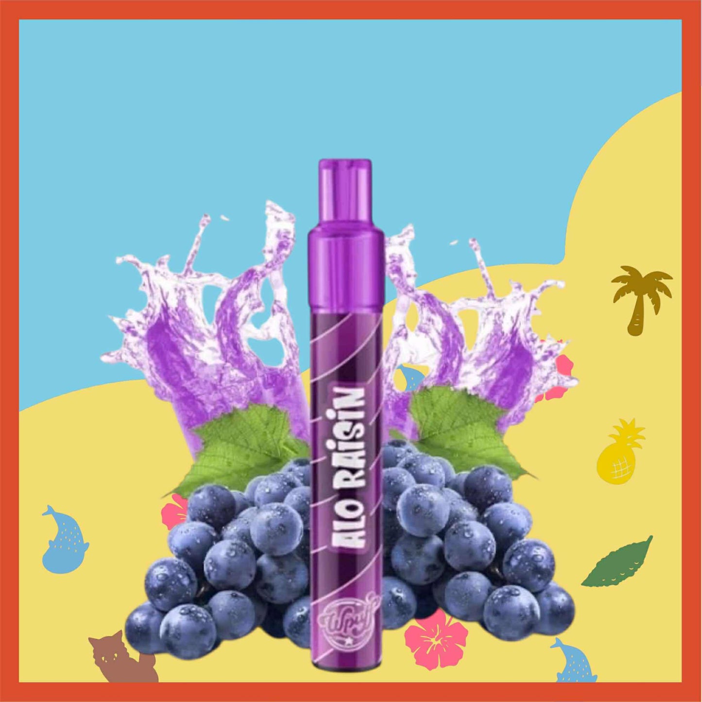 Starter Kit 800 Puffs 9mg et 17 mg (1pc) - Wpuff 2.0 by Liquideo