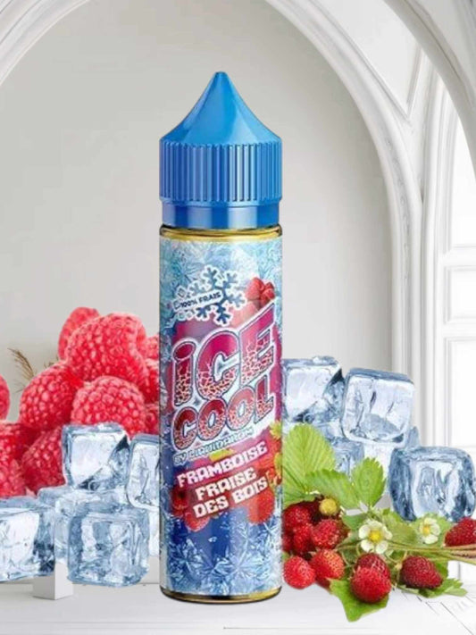 Framboise Fraise Des Bois 0mg 50ml - Ice Cool by Liquidarom