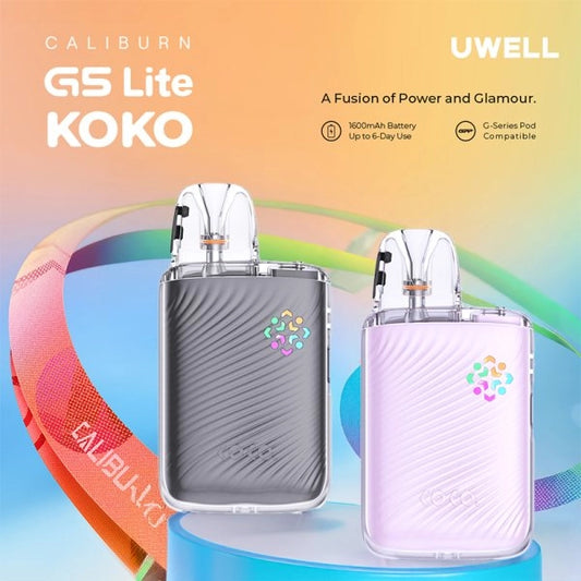 Pack Pod Caliburn G5 Lite Koko 3ml 1600mAh - Uwell
