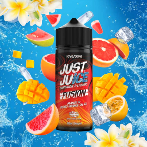 Mangue et Orange Sanguine Sur Glace 100ml - Just Juice