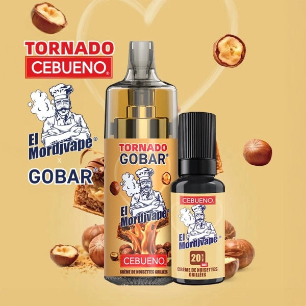 El Mordjvape 0.7Ω 20mg - Cebueno x Tornado 10000 by Gobar