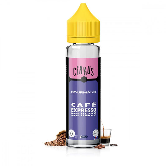 50ml - Cirkus
Cirkus
E-liquideCafé Expresso 50ml