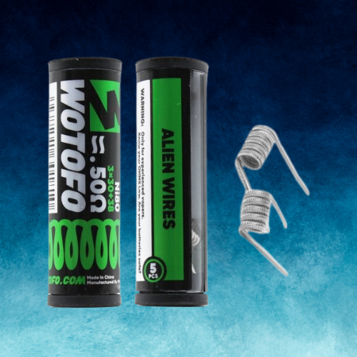 Ni80 Alien Wires 3*30+38 / 0.50Ω (5pcs) - Wotofo