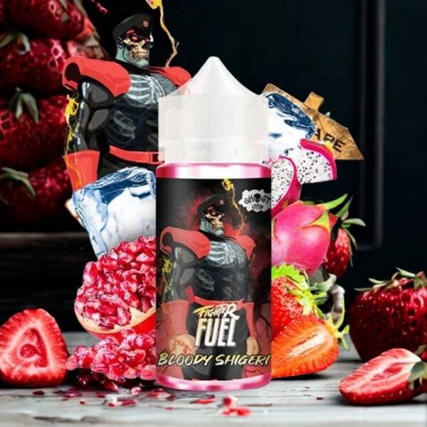 Bloody Shigeri 0mg 100ml - Fighter Fuel by Maison Fuel