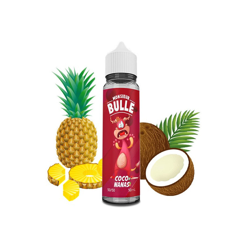Coconanas 50ml Monsieur Bulle - Liquideo
